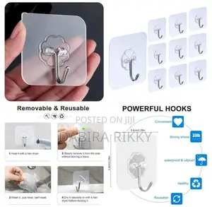 Adhesive Wall Hooks