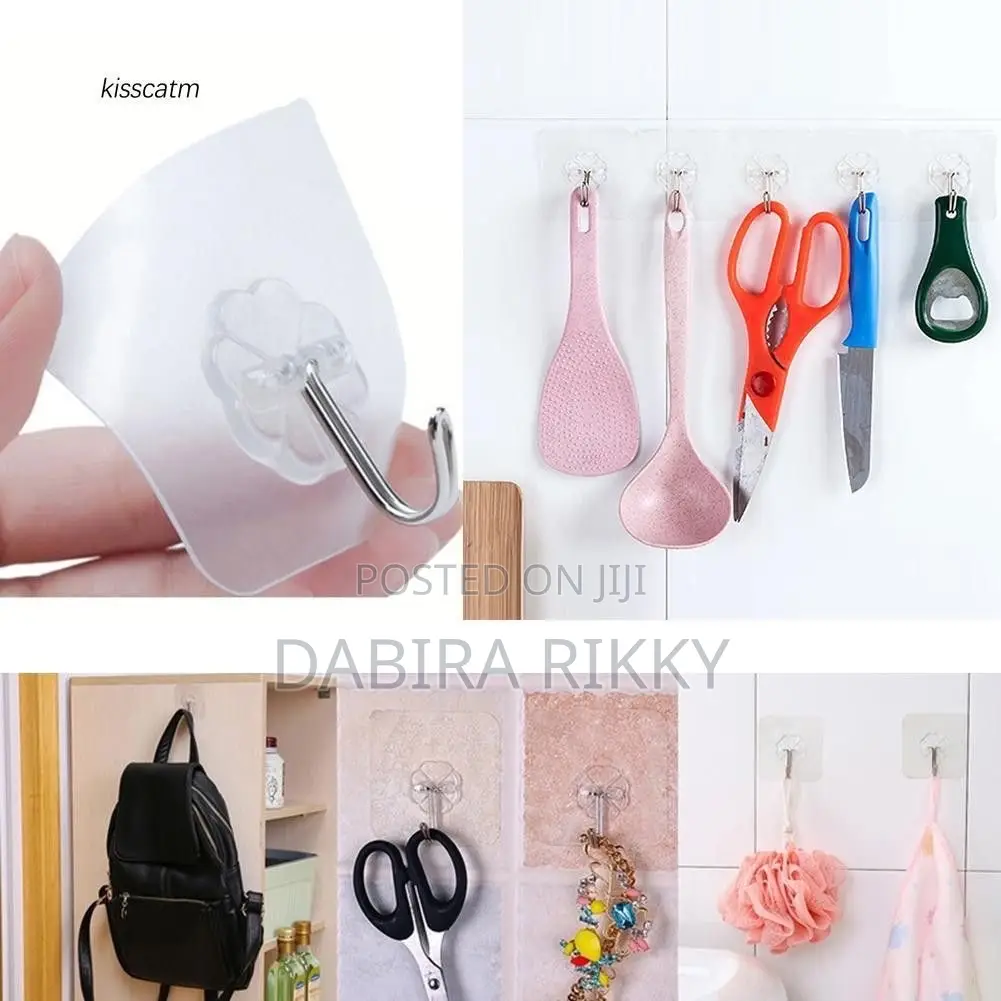Adhesive Wall Hooks
