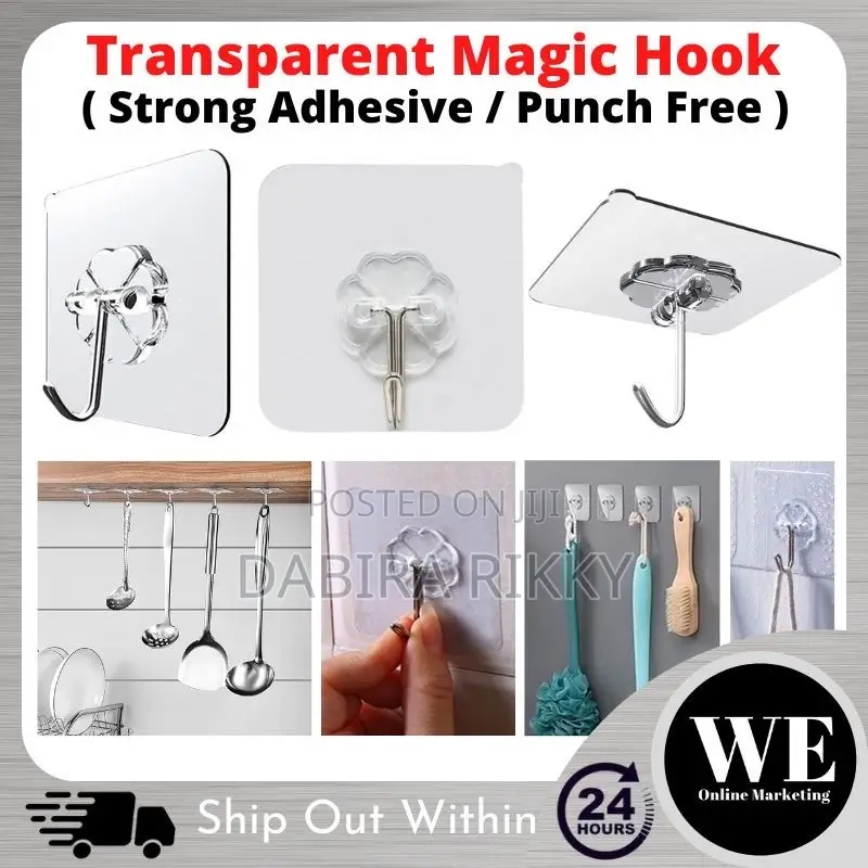 Adhesive Wall Hooks