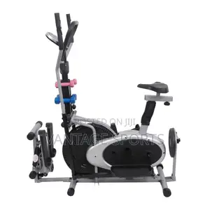 4-in-1 Elliptical Cross Trainer Exercise Bike | Home Gym