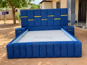 6*6 Bedframe With 2 Side Drawers