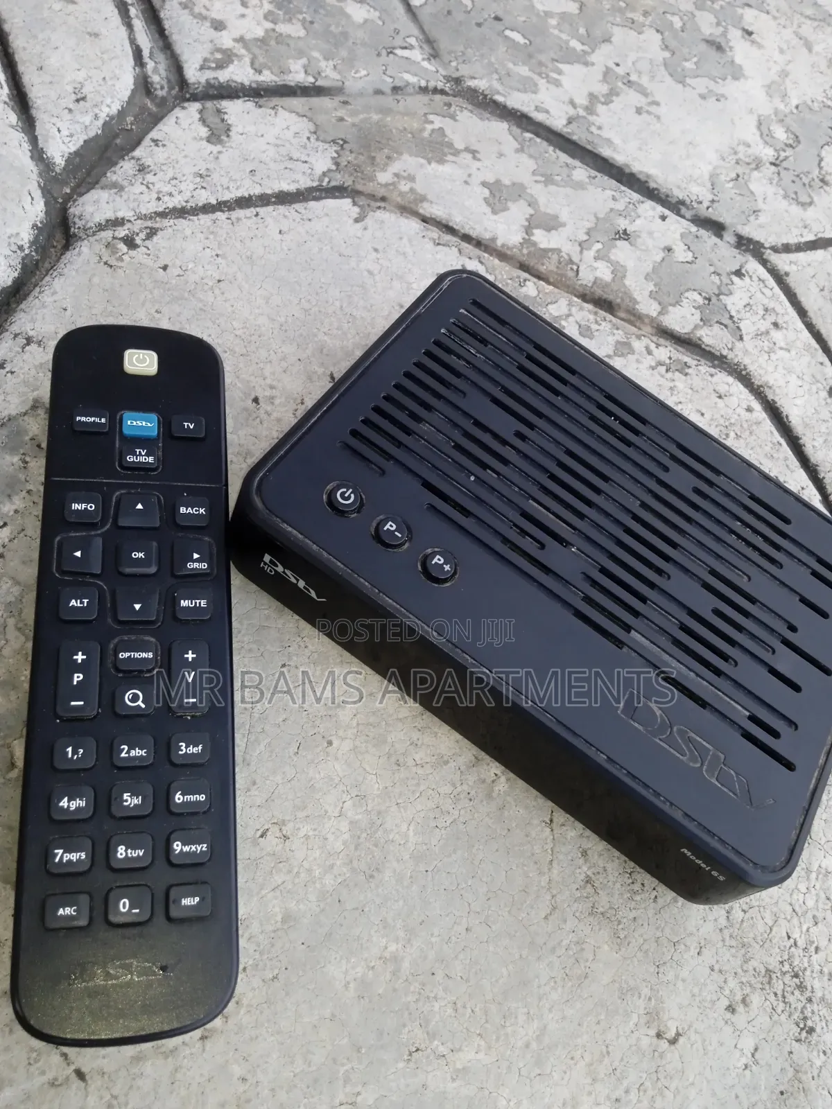DSTV Dish With Decoder Remote