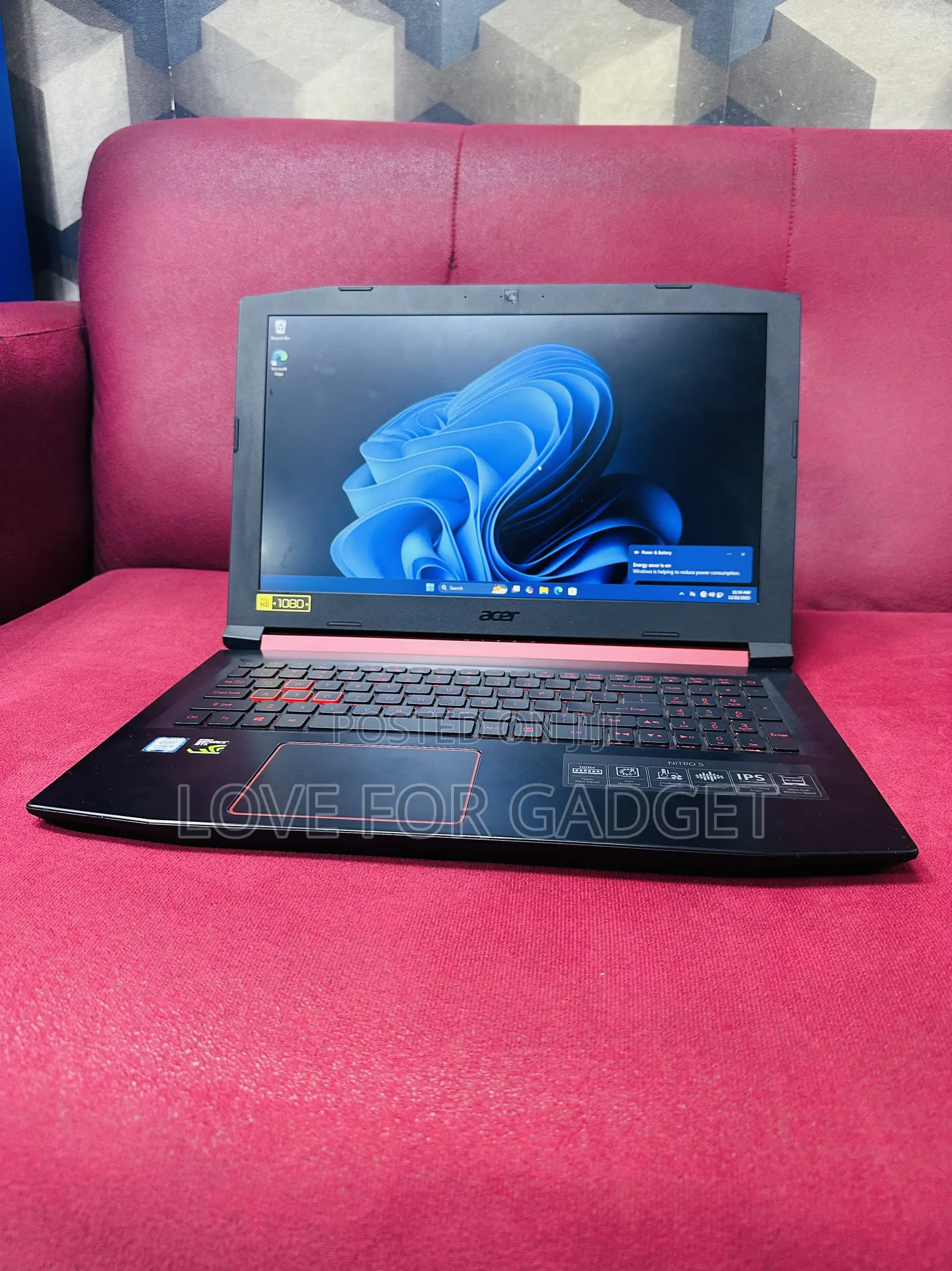 Laptop Acer Nitro 5 8GB Intel Core i5 SSD 256GB