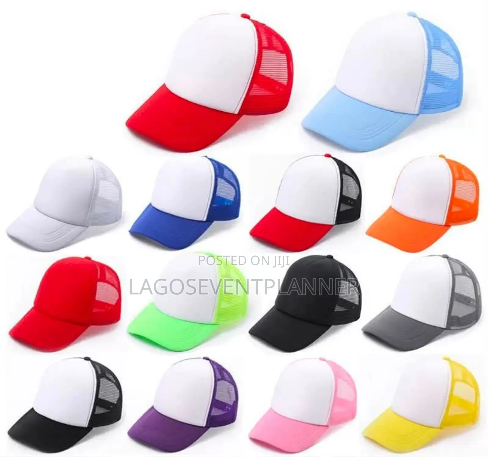 Quality Plain Face Cap With Net