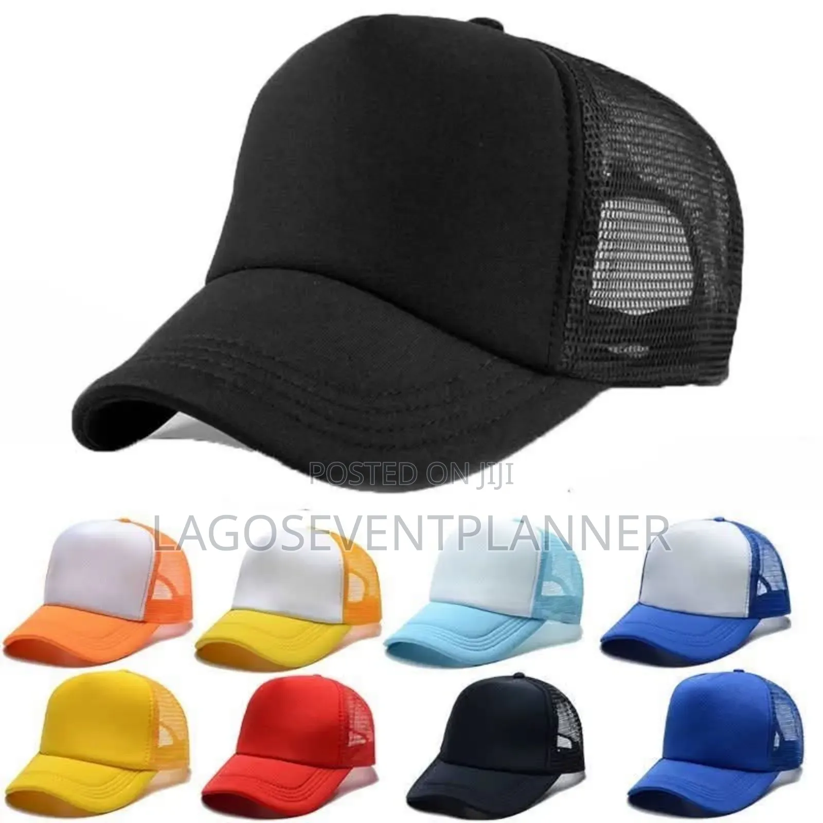 Quality Plain Face Cap With Net