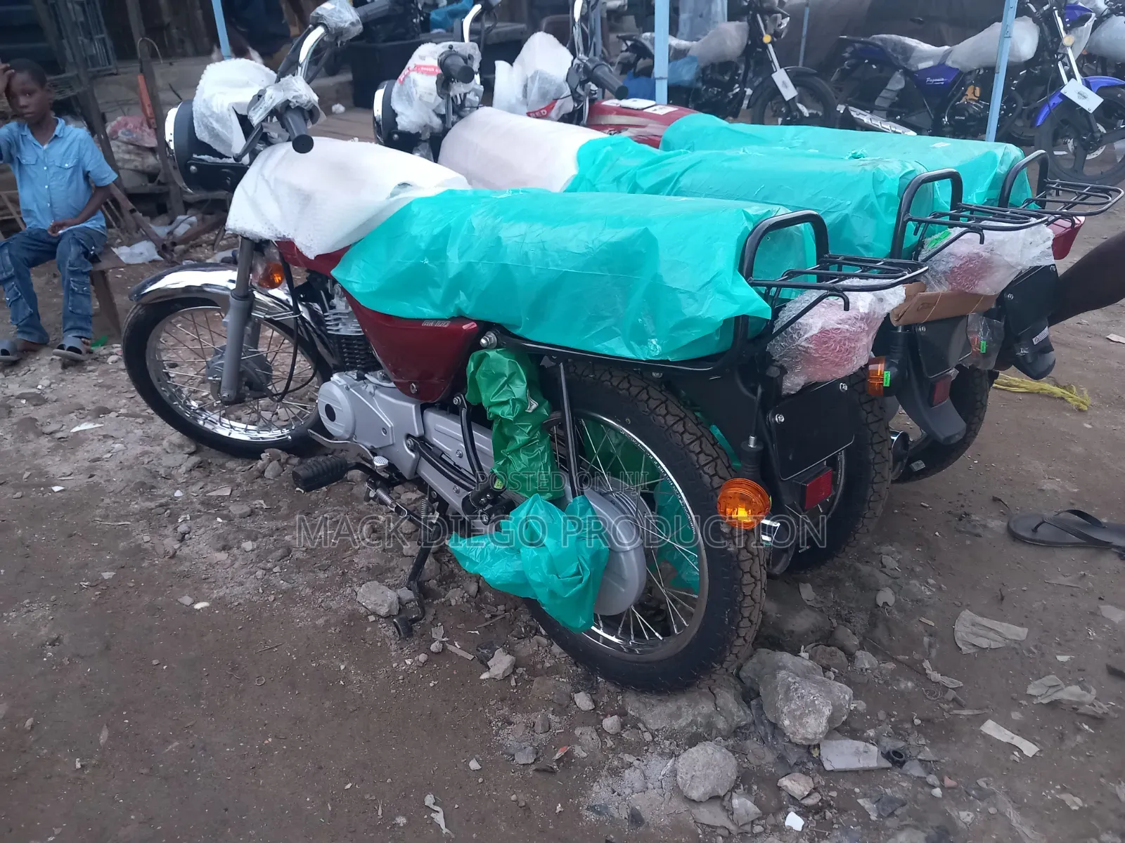 New Bajaj Boxer 2026 Red