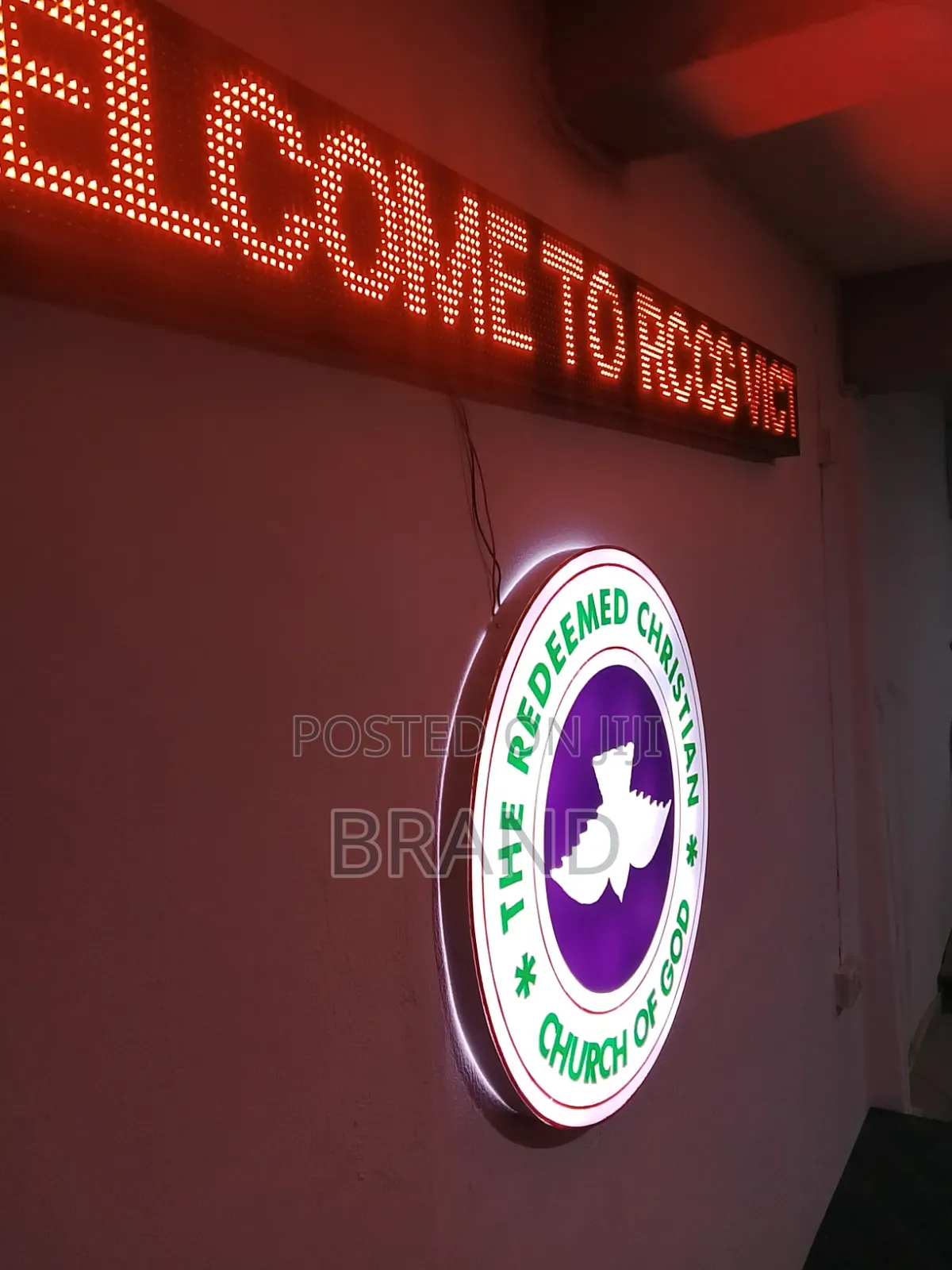 Display Light and Signage Logo