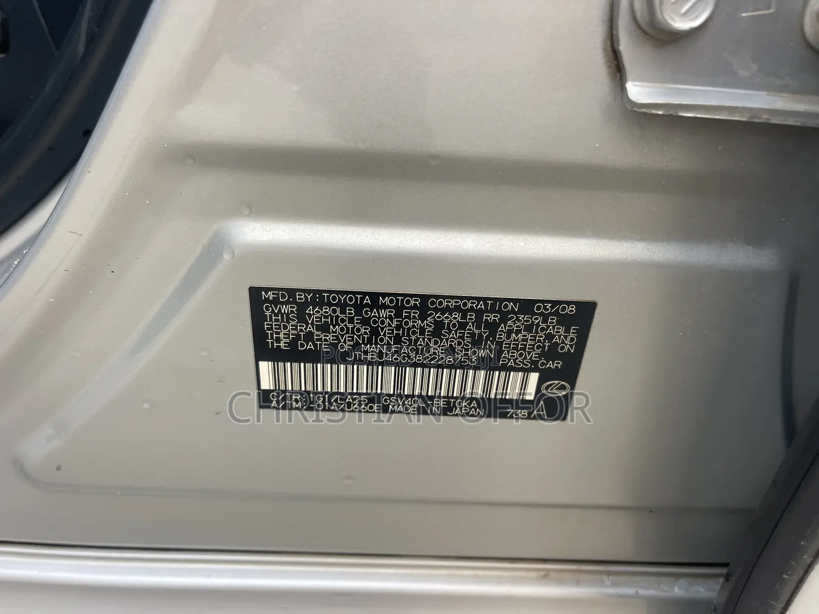 Lexus GS 350 2008 Silver