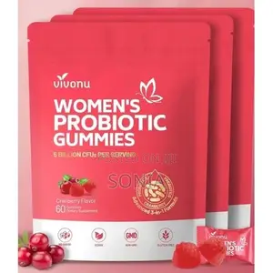 Women's Probiotics Gummies With Cranberry 60 Gummies