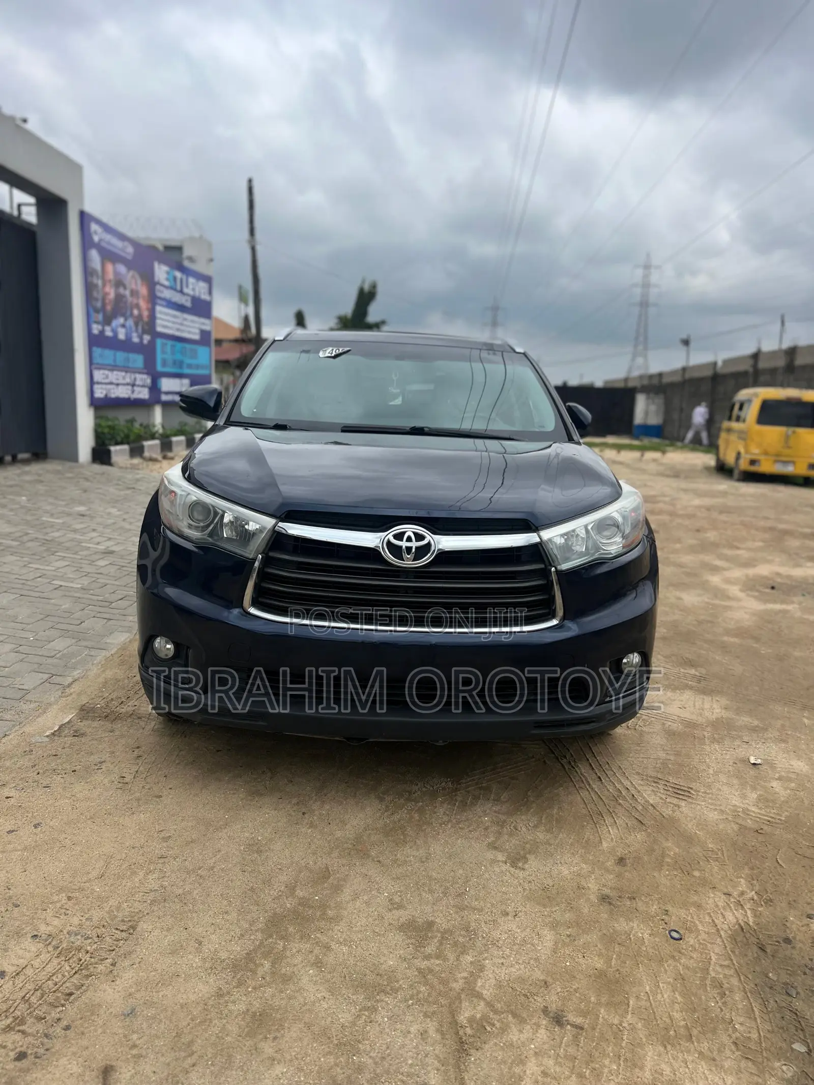 Toyota Highlander 2015 Blue