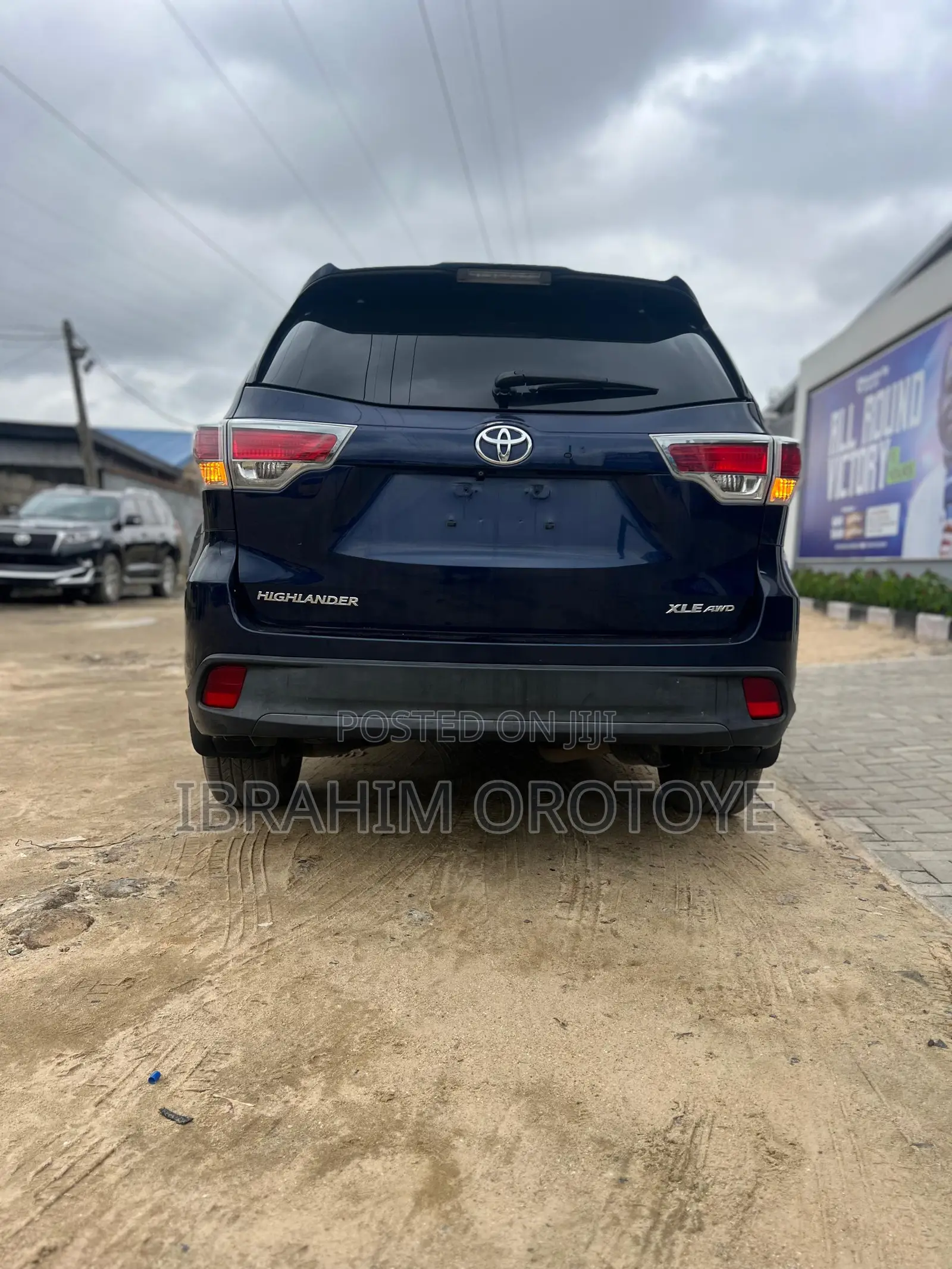 Toyota Highlander 2015 Blue