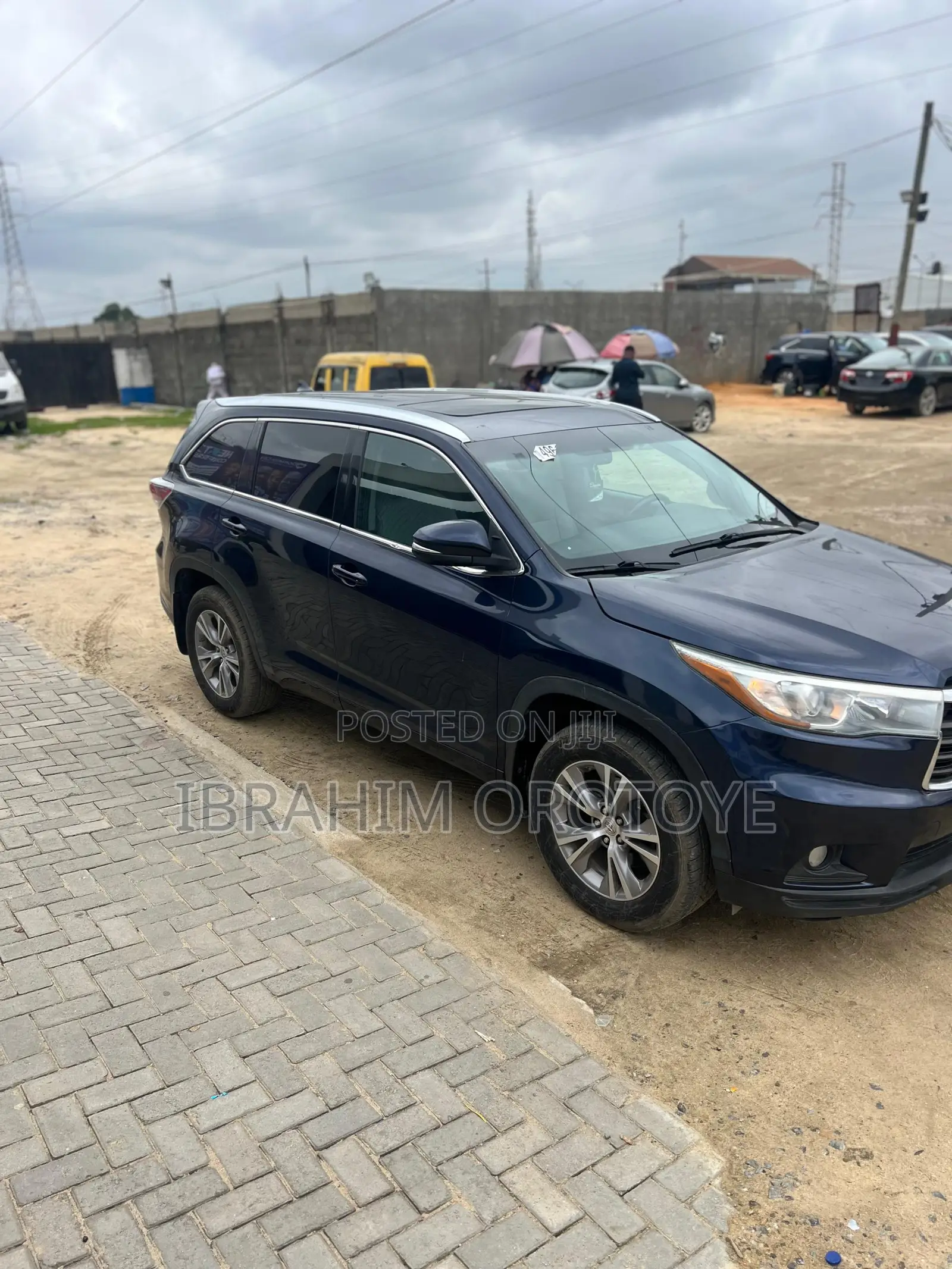 Toyota Highlander 2015 Blue