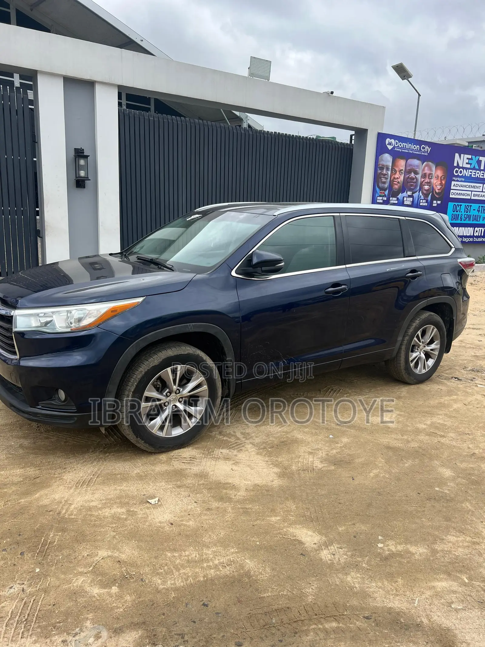 Toyota Highlander 2015 Blue