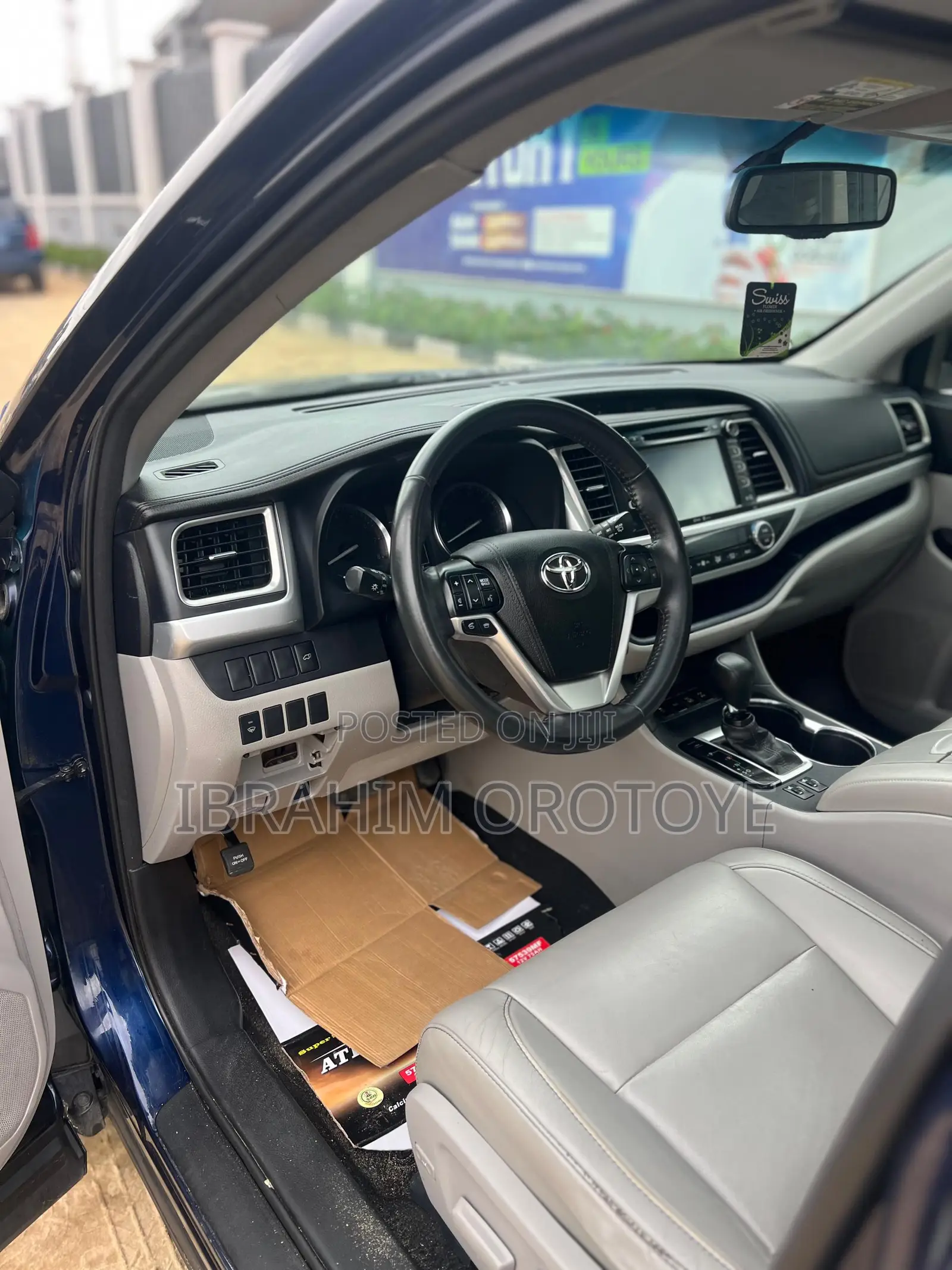 Toyota Highlander 2015 Blue