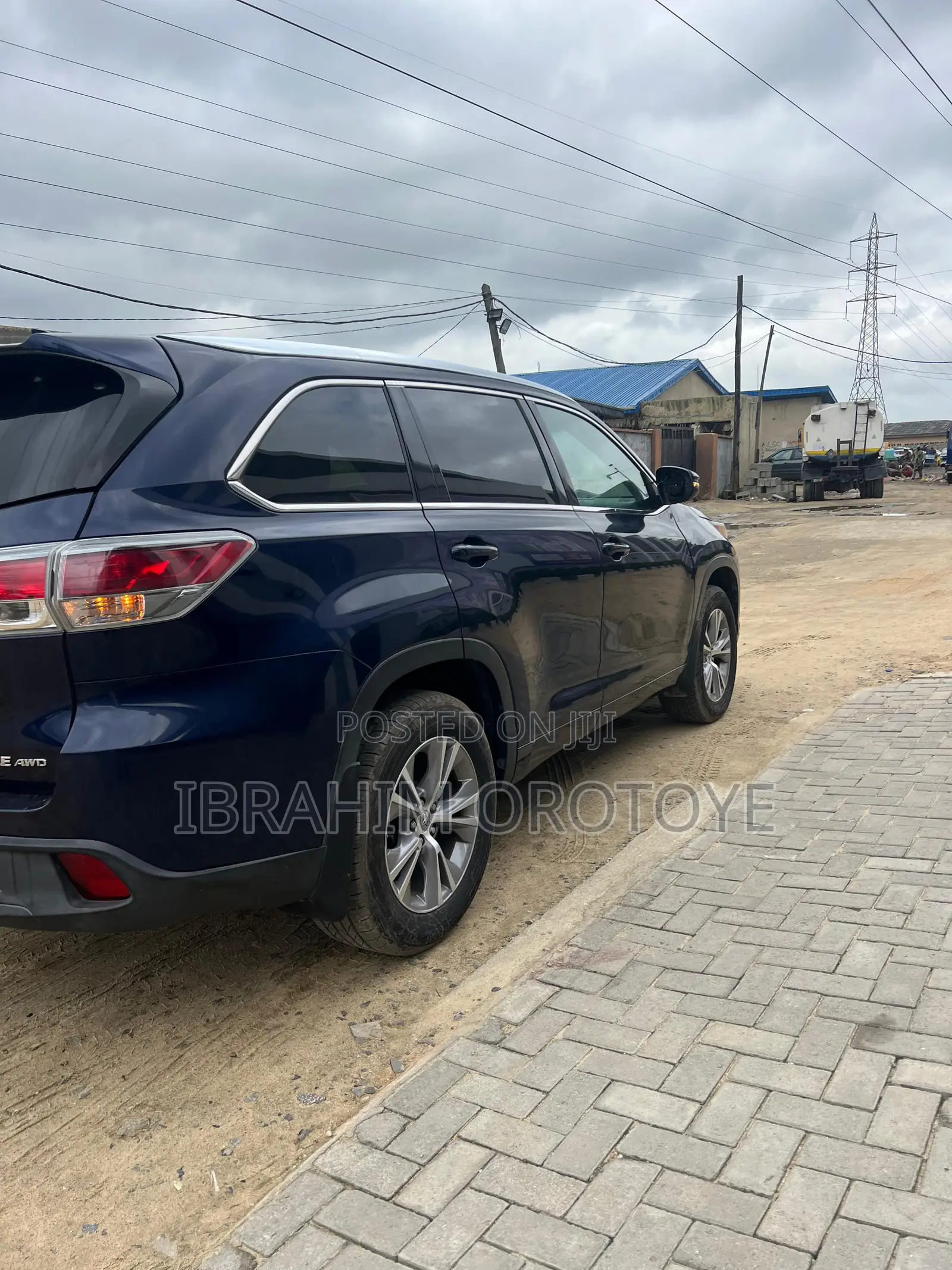 Toyota Highlander 2015 Blue