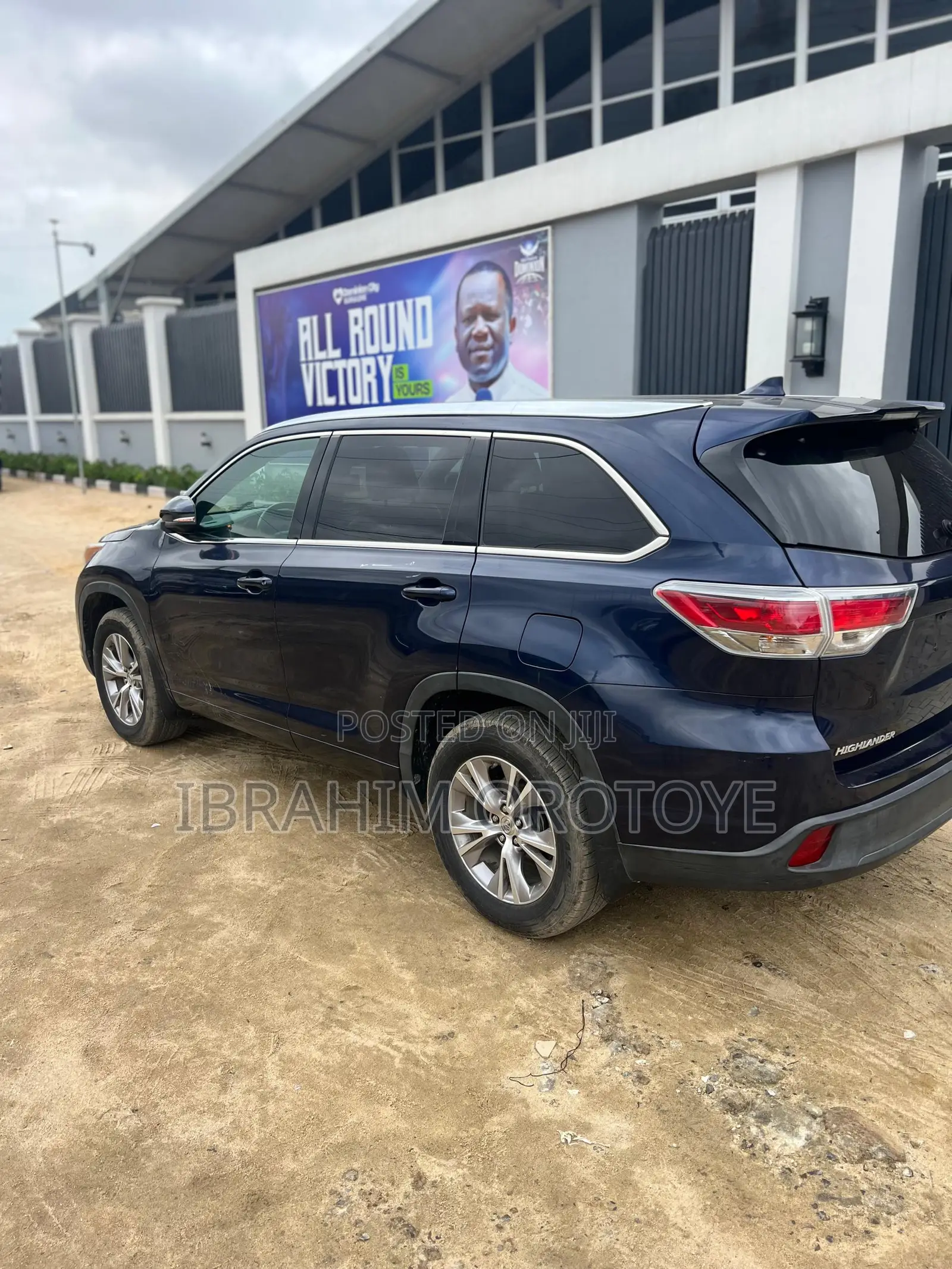 Toyota Highlander 2015 Blue