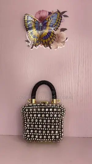 Mini Rhinestone Clutch