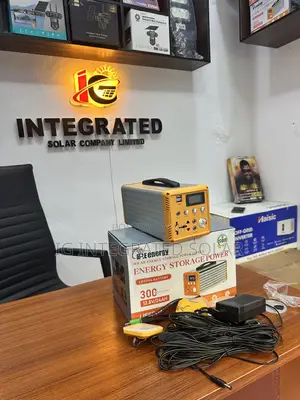 300w Solar Generator With 24Ah Lithium Battery