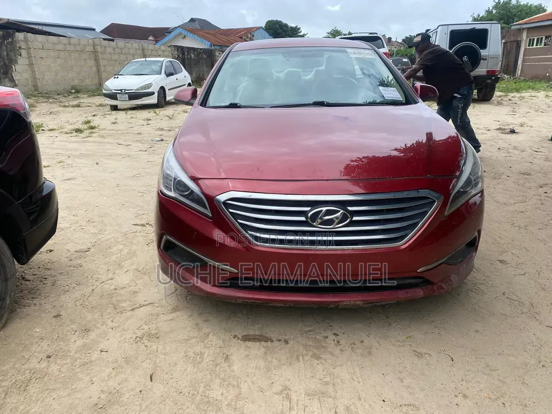 Hyundai Sonata 2015 Red