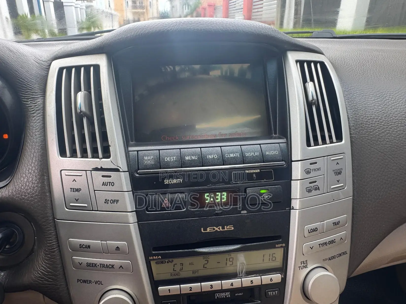 Lexus RX 2008 Gray