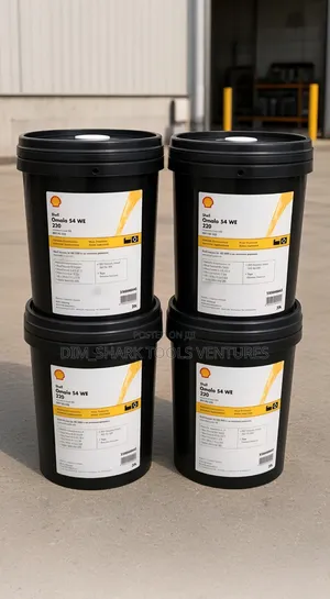 20L of Shell Omala S4 WE 220.synthetic Heavy-Duty Industrial Gear Oil