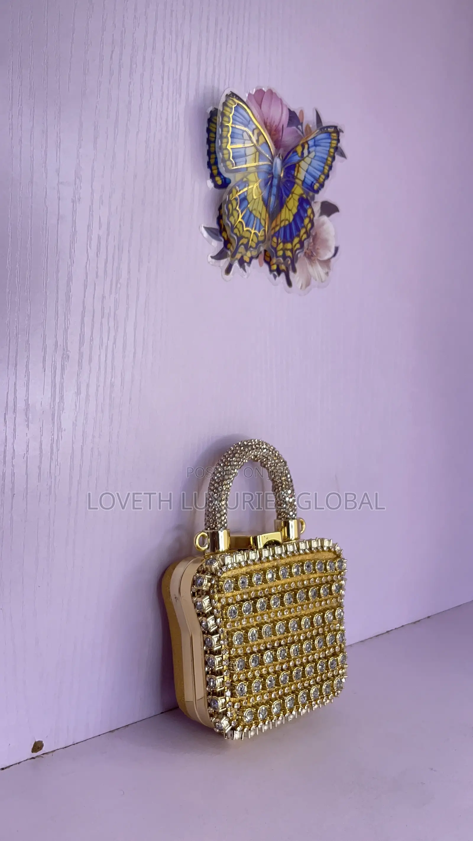 Mini Rhinestone Clutch