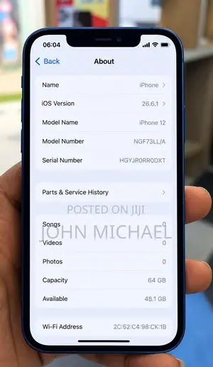 Apple iPhone 12 64 GB Blue