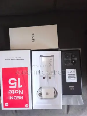 New Xiaomi Redmi Note 15 256 GB Black