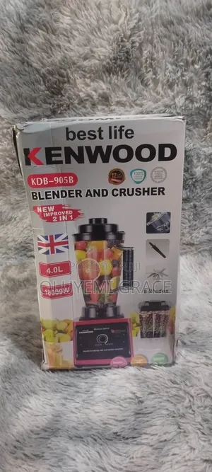 Brand New KENWOOD 2-in-1 Heavy Duty Blender Crusher – 10000W / 4.0L