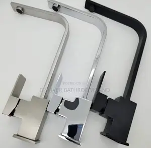Square Kitchen Sink Mixer Tap - 360° Swivel