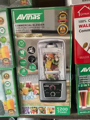 AVINAS 5.2 Liters Commercial Soundproof Blender