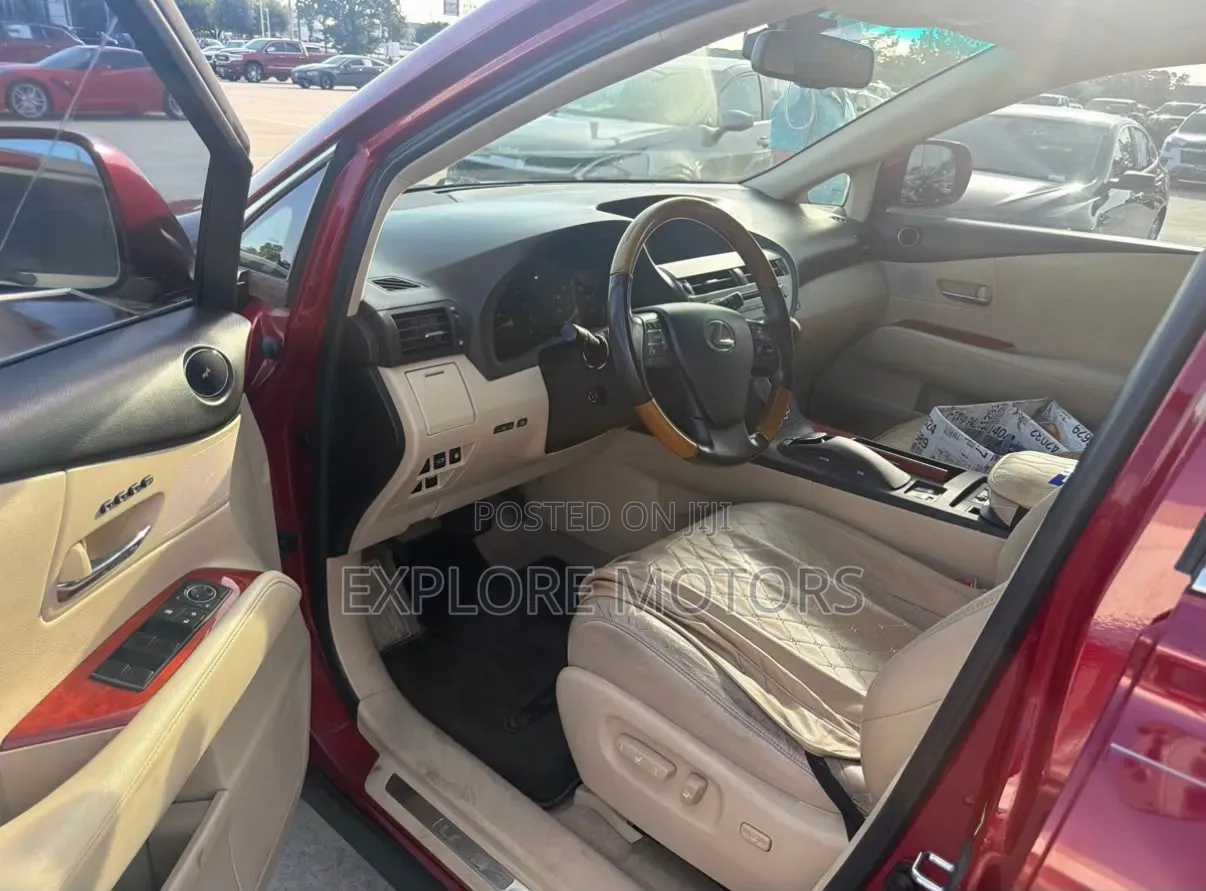 Lexus RX 2012 Red