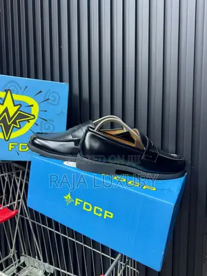 FCDP All Black Toned Penny Loafers
