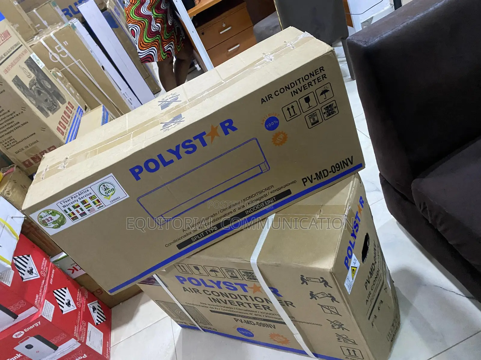 1HP Polystar Inverter Split Air Conditioner