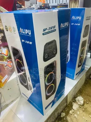 AILIPU SP-3121D Portable Rechargeable PA Speaker With 2 Wireless Mics
