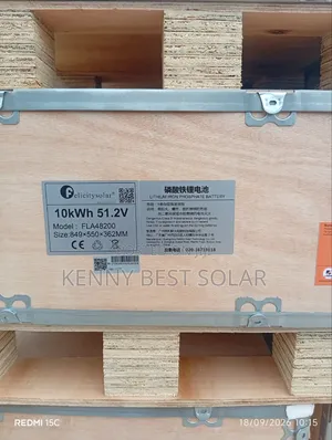 Felicity 10kwh 51.v2 Ion Lithium Battery