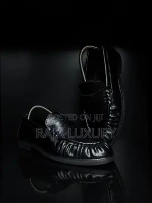 FCDP Old Money Loafers Japanese Embossed Logo Plaque Black