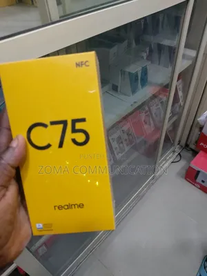 New Realme C75 128 GB Black