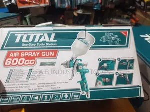 Total Air Spray Gun With a 600cc