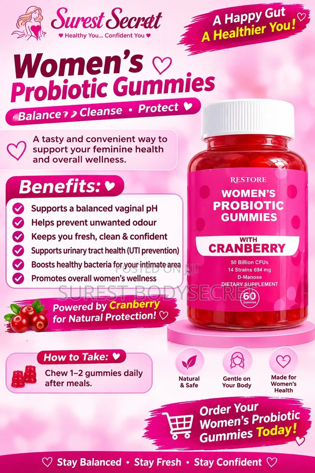 Used to Prevent Reoccurring Infections
