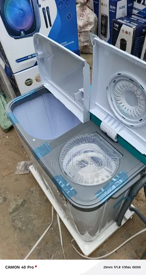 Brand New Hisense 7.5kg Twin Tub Washing Machine (WSQB753)