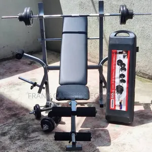 Adjustable Weight Bench and Weight Lift