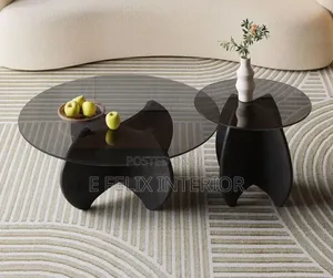 Luxury 1+1 Black Center Table