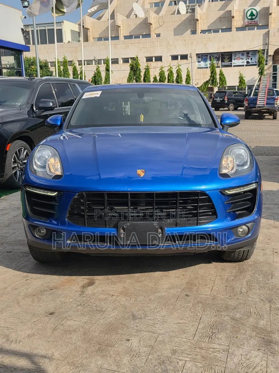 Porsche Macan 2016 Blue