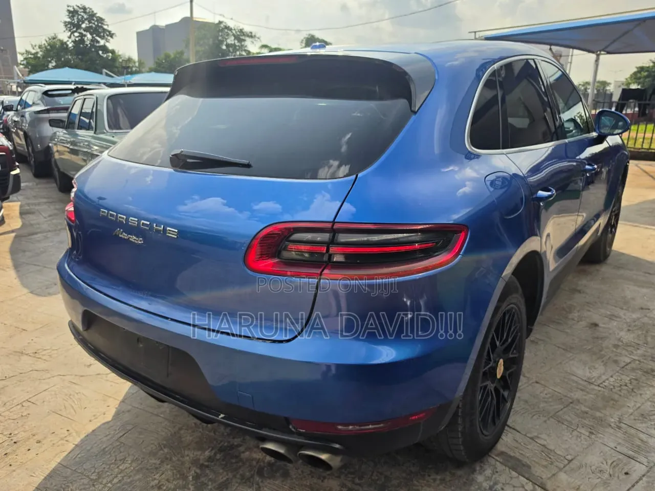 Porsche Macan 2016 Blue