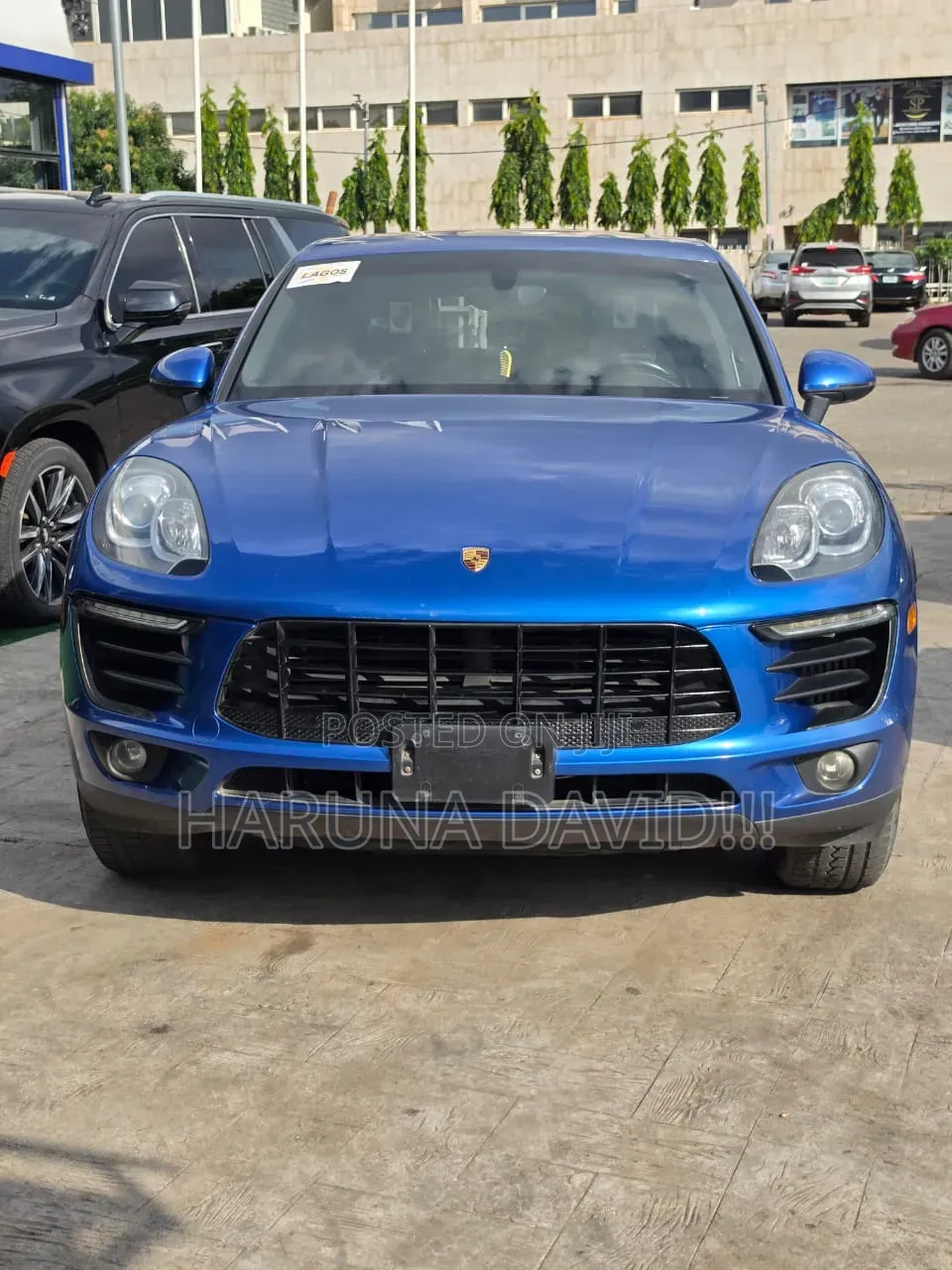 Porsche Macan 2016 Blue