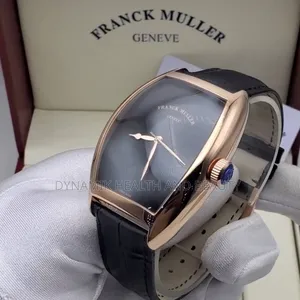 FRANCK MULLER ENGINE LEATHER WATCH – Luxury Men's Executive Wristwatch