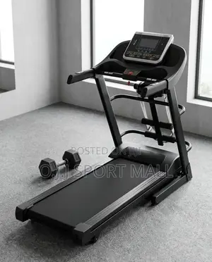 2.5HP Treadmill With Bluetooth, Incline Dumbbell – 120kg Capacity