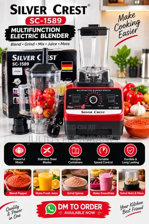 Silver Crest Electric Blender