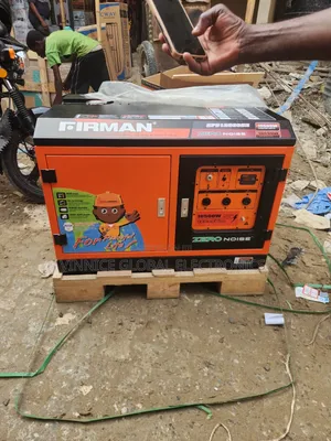 10kva Firman Zero Noise Generator 100% Pure Copper Coil Key Start
